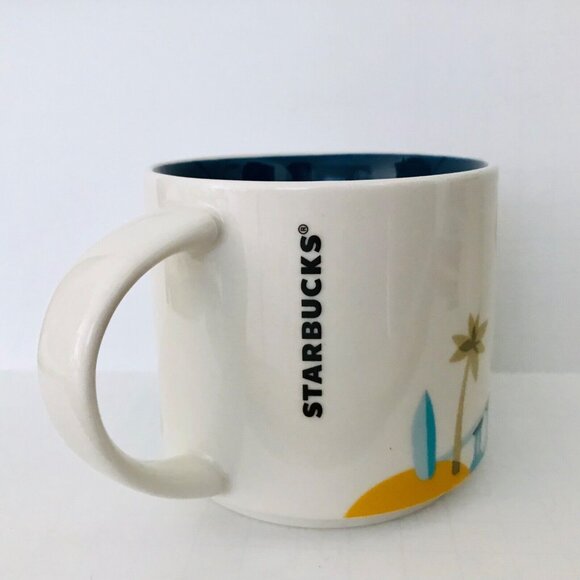 2014 San Diego You Are Here Starbucks Coffee Mug 14 Oz. Ceramic Collectible - Picture 6 of 7
